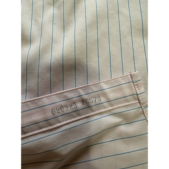 Brooks Brothers‎ Pin Striped Fitted Sleeveless Top Size 16 No Iron Stretch NWT - Picture 8 of 16